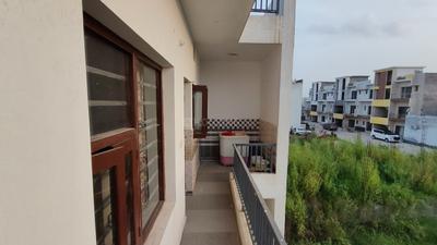 Balcony Image of 1080 Sq.ft 2 BHK Builder Floor for rent in Bakshish Gulmohar City, Sector 115 Mohali for Rs. 18000
