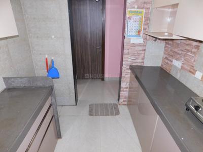 Kitchen Image of 689 Sq.ft 2 BHK Apartment / Flat for sale in Sheth Montana, Mulund West Mumbai for Rs. 19900000