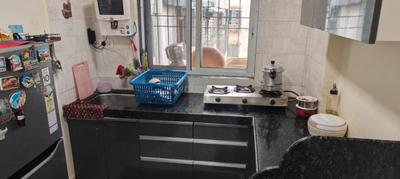 Kitchen Image of 590 Sq.ft 1 BHK Apartment / Flat for sale in Kalwa Thane for Rs. 5000000