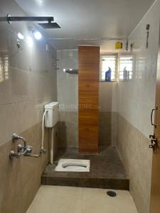 Bathroom Image of 1000 Sq.ft 1 BHK Independent House for rent in Hastinapuram Hyderabad for Rs. 15000