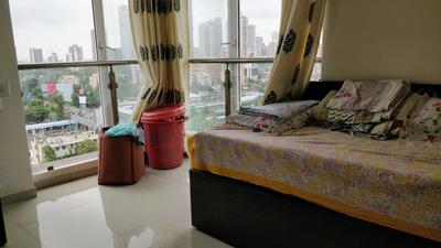 Bedroom Image of 972 Sq.ft 2 BHK Apartment / Flat for sale in The Baya Park, Dadar West Mumbai for Rs. 37500000
