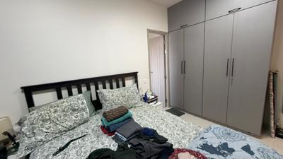 Bedroom Image of 1100 Sq.ft 2 BHK Apartment / Flat for rent in Rustomjee Erika, Bandra East Mumbai for Rs. 125000