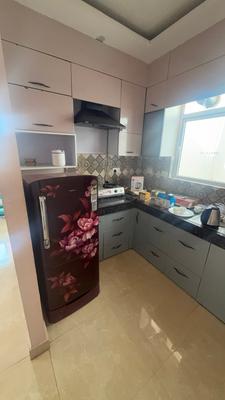 Kitchen Image of 1440 Sq.ft 3 BHK Builder Floor for rent in Signature Global Park 2 And 3, Sector 36 Sohna for Rs. 35000