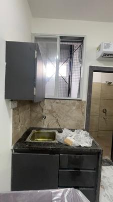 Kitchen Image of 350 Sq.ft 1 RK Apartment / Flat for rent in L I G Colony Indore for Rs. 13999