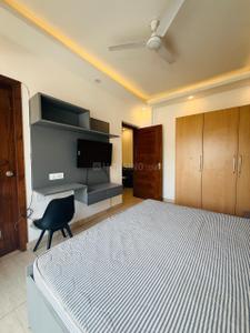 Bedroom Image of 720 Sq.ft 1 BHK Apartment / Flat for rent in My Home Navadweepa, Hitech City Hyderabad for Rs. 13000