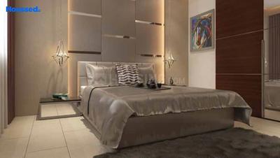 Bedroom Image of 710 Sq.ft 1 BHK Apartment / Flat for rent in Unique Vistas, Thane West Thane for Rs. 30000