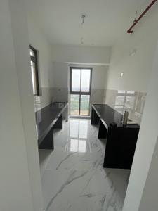Kitchen Image of 780 Sq.ft 2 BHK Apartment / Flat for sale in Ten X Habitat Raymond Realty Tower G, Thane West Thane for Rs. 12000000
