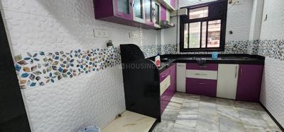 Kitchen Image of 550 Sq.ft 1 BHK Apartment / Flat for rent in Implosion CHS, Chedda Nagar Mumbai for Rs. 40000