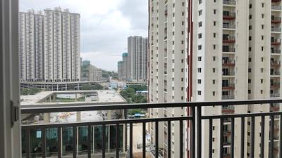 Balcony Image of 1730 Sq.ft 3 BHK Apartment / Flat for rent in Aparna Zenon, Puppalaguda Hyderabad for Rs. 70000
