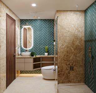 Bathroom Image of 2419 Sq.ft 4 BHK Builder Floor for sale in Gulmohar Park New Delhi for Rs. 130000000
