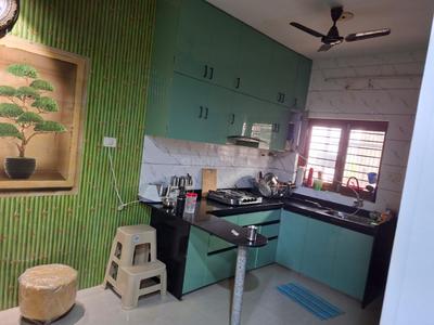 Kitchen Image of 1100 Sq.ft 3 BHK Villa for rent in Manjalpur Vadodara for Rs. 26000