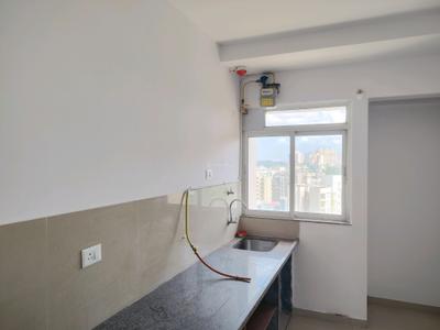 Kitchen Image of 600 Sq.ft 1 BHK Apartment / Flat for rent in Raunak Unnathi Woods, Kasarvadavali Thane for Rs. 16000