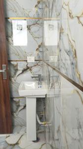 Bathroom Image of 500 Sq.ft 1 RK Builder Floor for rent in ATFL JVTS Gardens, Chhattarpur New Delhi for Rs. 15000