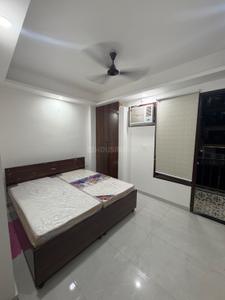 Bedroom Image of 1100 Sq.ft 1 BHK Builder Floor for rent in Sector 53 Gurgaon for Rs. 27000