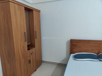 Bedroom Image of 800 Sq.ft 2 BHK Apartment / Flat for rent in Sowparnika Jazzmyna, Kunnamangalam Kozhikode for Rs. 30000