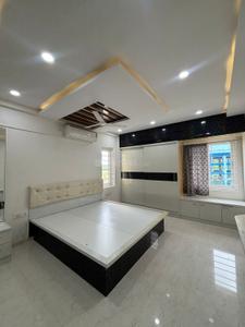 Bedroom Image of 1700 Sq.ft 3 BHK Apartment / Flat for rent in Crown Whistling Woods, Manchirevula Hyderabad for Rs. 55000