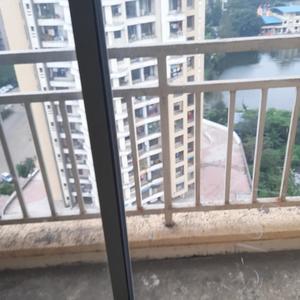 Balcony Image of 800 Sq.ft 2 BHK Apartment / Flat for sale in Laabh Gloria, Kasarvadavali Thane for Rs. 8500000