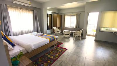 Bedroom Image of 4000 Sq.ft 7 BHK Builder Floor for rent in Kahilipara Guwahati for Rs. 90000