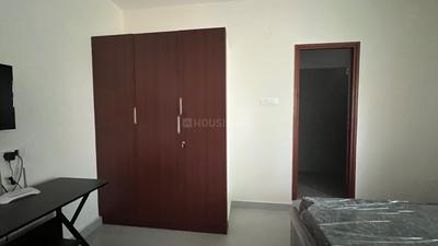 Bedroom Image of 610 Sq.ft 1 RK Apartment / Flat for rent in Madhapur Hyderabad for Rs. 30000