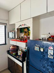 Kitchen Image of 1000 Sq.ft 2 BHK Apartment / Flat for sale in Parvat Patiya Surat for Rs. 5000000
