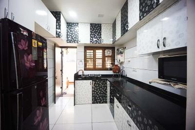 Kitchen Image of 1350 Sq.ft 4 BHK Independent House for sale in Hanspura Ahmedabad for Rs. 22500000