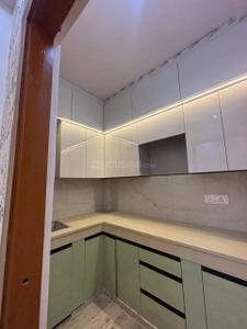 Kitchen Image of 550 Sq.ft 1 BHK Builder Floor for rent in Vaishali Ghaziabad for Rs. 17000