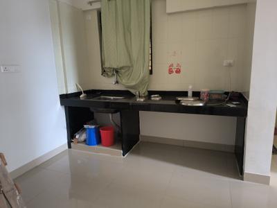 Kitchen Image of 630 Sq.ft 1 BHK Apartment / Flat for rent in Nanded Janaranjani, Nanded Pune for Rs. 13500