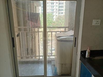Balcony Image of 935 Sq.ft 2 BHK Apartment / Flat for rent in Sunrise Glory, Shilphata Thane for Rs. 27000