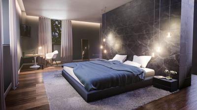 Bedroom Image of 2000 Sq.ft 3 BHK Apartment / Flat for sale in LA EM By S Raheja, Khar West Mumbai for Rs. 110000000