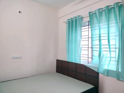 Bedroom Image of 550 Sq.ft 1 BHK Builder Floor for rent in HSR Layout Bengaluru for Rs. 23000