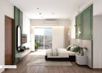 Bedroom Image of 783 Sq.ft 1 BHK Apartment / Flat for sale in Godrej Aqua Vista, Mundhwa Pune for Rs. 6800000
