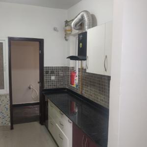 Kitchen Image of 1451 Sq.ft 3 BHK Apartment / Flat for rent in SJR Parkway Homes, Rayasandra Bengaluru for Rs. 45000