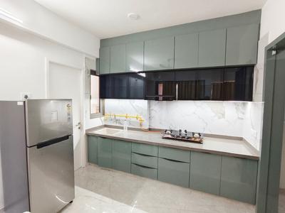 Kitchen Image of 1620 Sq.ft 2 BHK Apartment / Flat for rent in Vinayak Courtyard , PDPU Road Gandhinagar for Rs. 33000