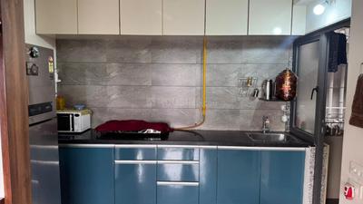 Kitchen Image of 1250 Sq.ft 2 BHK Apartment / Flat for sale in Saanvi Sky Sol, Bopal Ahmedabad for Rs. 6500000