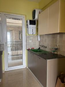 Kitchen Image of 1092 Sq.ft 3 BHK Apartment / Flat for rent in CRC Sublimis, Noida Extension Greater Noida for Rs. 33000