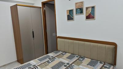 Bedroom Image of 3600 Sq.ft 3.5 BHK Apartment / Flat for rent in Shlokam Sharnam, Sargasan Gandhinagar for Rs. 45000
