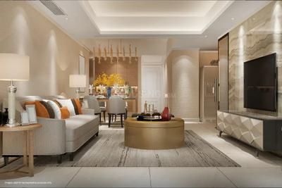 Hall Image of 1526 Sq.ft 3 BHK Apartment / Flat for sale in K Raheja T4 Named Astra of Raheja Galaxy in RV Premiere, Mohammed Wadi Pune for Rs. 17000000