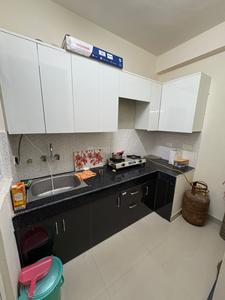 Kitchen Image of 650 Sq.ft 1 BHK Apartment / Flat for rent in VVIP Nest, Raj Nagar Extension Ghaziabad for Rs. 20000