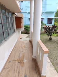 Balcony Image of 1200 Sq.ft 3 BHK Builder Floor for rent in Kalyani Nadia for Rs. 15000