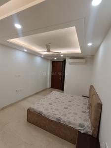 Bedroom Image of 916 Sq.ft 2 BHK Builder Floor for rent in Ramesh Nagar New Delhi for Rs. 38000