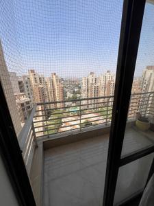 Balcony Image of 1876 Sq.ft 3 BHK Apartment / Flat for rent in Unitech Fresco, Sector 50 Gurgaon for Rs. 60000