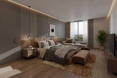 Bedroom Image of 5040 Sq.ft 5 BHK Apartment / Flat for sale in Goyal And Co Riviera Majestica, Ghuma Ahmedabad for Rs. 31200000