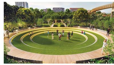Image of 1124 Sq.ft 3 BHK Apartment / Flat for sale in Orbit Urban Park, New Town, Kolkata for Rs. 25000000