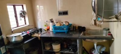 Kitchen Image of 400 Sq.ft 1 RK Independent House for rent in Parnasree Pally Kolkata for Rs. 12000