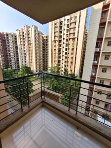 Balcony Image of 1240 Sq.ft 3 BHK Apartment / Flat for rent in Siddha Waterfront Phase I, Rahara Kolkata for Rs. 15000