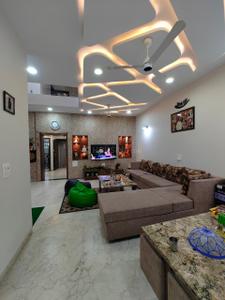 Hall Image of 1400 Sq.ft 2 BHK Apartment / Flat for rent in Vijay Nagar Indore for Rs. 23000