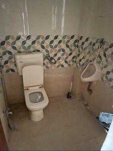 Bathroom Image of 746 Sq.ft 1 RK Builder Floor for rent in Vishnu Puri Colony Indore for Rs. 8000