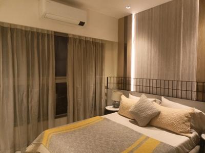 Bedroom Image of 817 Sq.ft 2 BHK Apartment / Flat for rent in Mayfair The View, Vikhroli West Mumbai for Rs. 60000