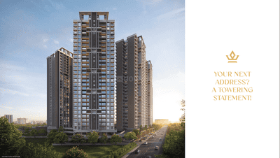 Image of 1082 Sq.ft 2 BHK Apartment / Flat for sale in Miracle Imperio Towers, Tathawade, Pune for Rs. 9800000