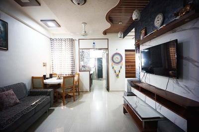 Hall Image of 1053 Sq.ft 2 BHK Apartment / Flat for sale in Madhav Orchid, Odhav Ahmedabad for Rs. 5500000